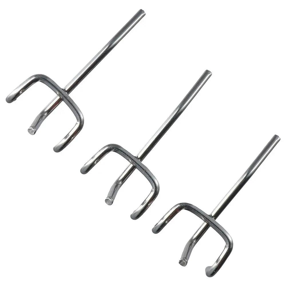 50pcs Perforated Panel Holder Goods Shelf Display Hooks Pegboard Hooks Retail Shop Peg Storage Racks