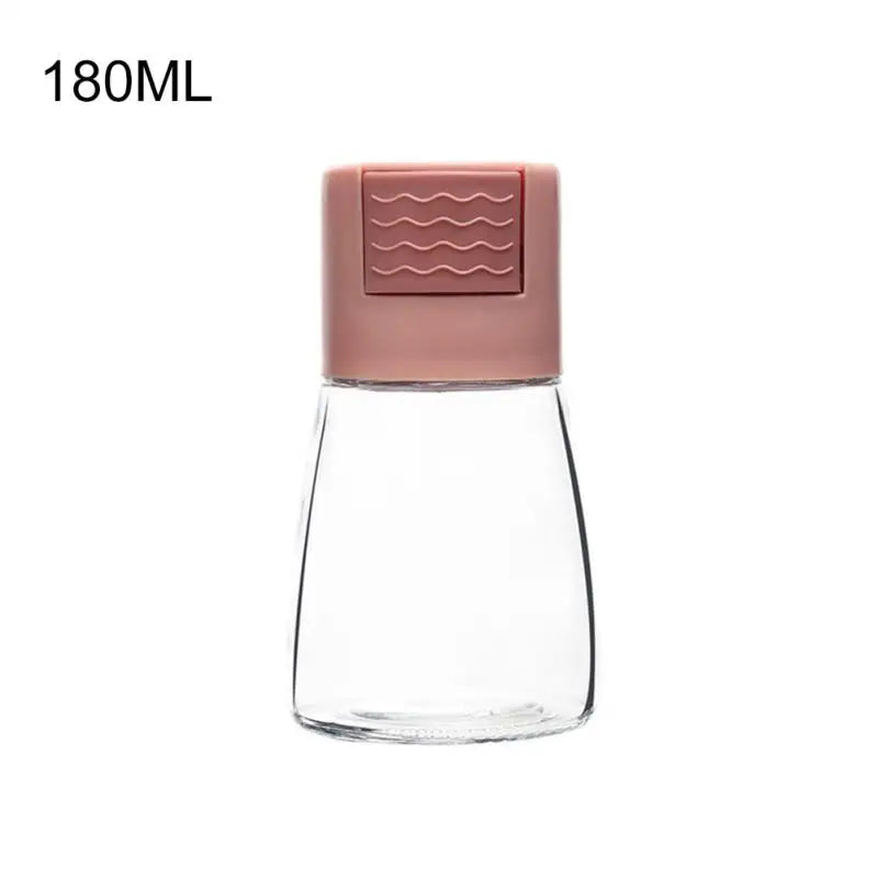 0.5g Metering Salt Shaker Push Type Salt Dispenser Salt Tank Sugar Bottle Spice Pepper Salt Shaker SpiceJar Can Seasoning Bottle