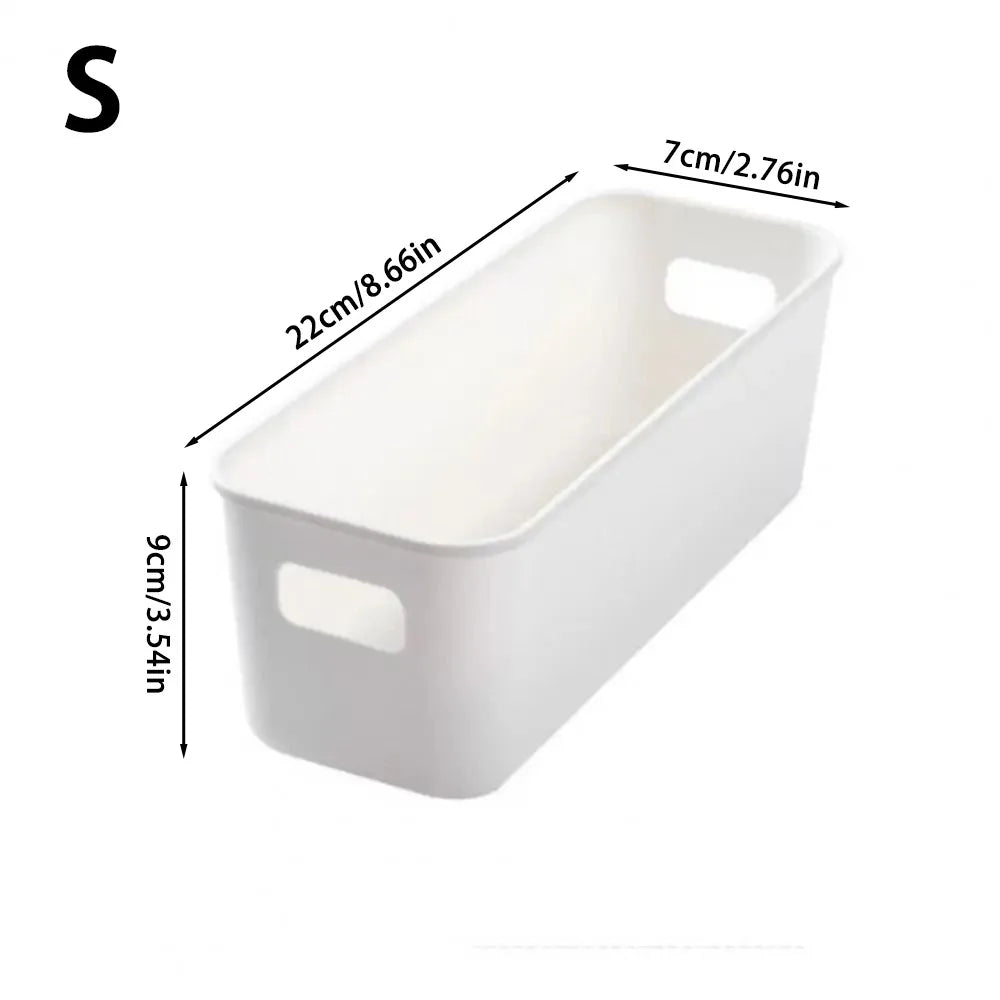 New Stackable Desktop Storage Box Large Capacity Coverless Storage Drawer Kitchen Organizer Bin