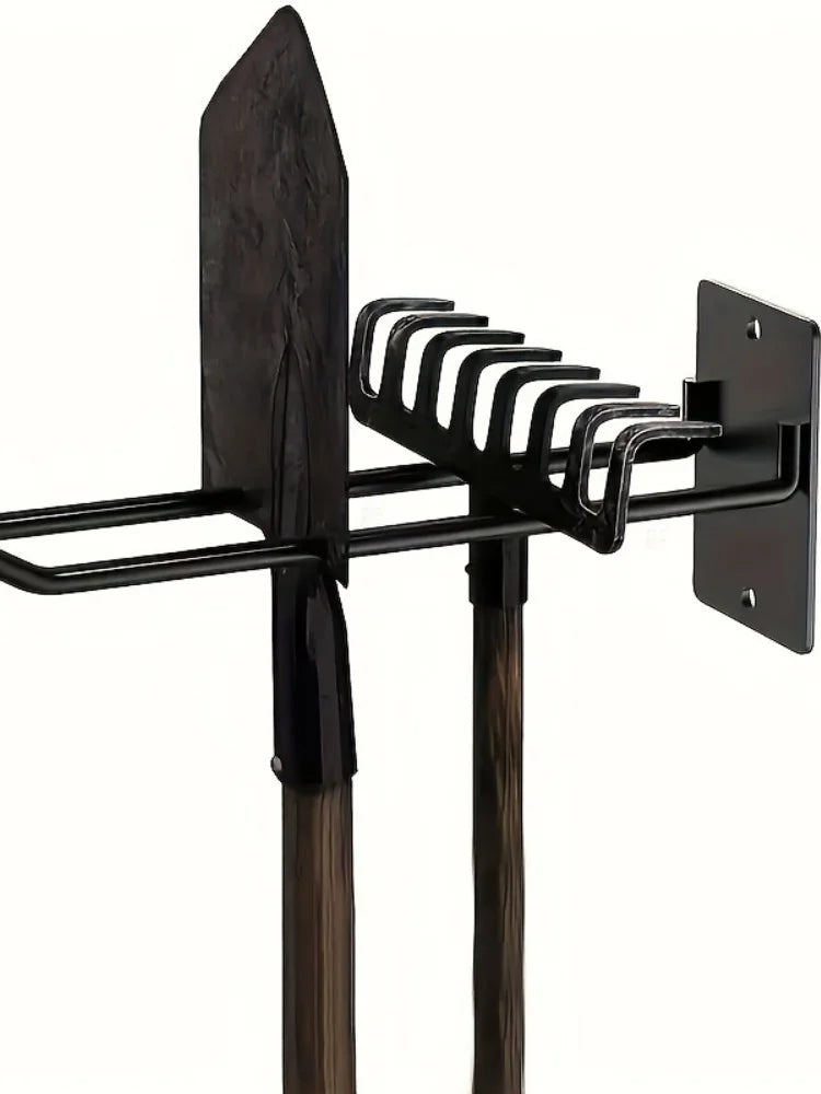 Iron-made Gardening Hanging Holder Garage Wall Mount Hook Heavy Duty Storage Supportor Shovel Rake Broom Supporting Parts