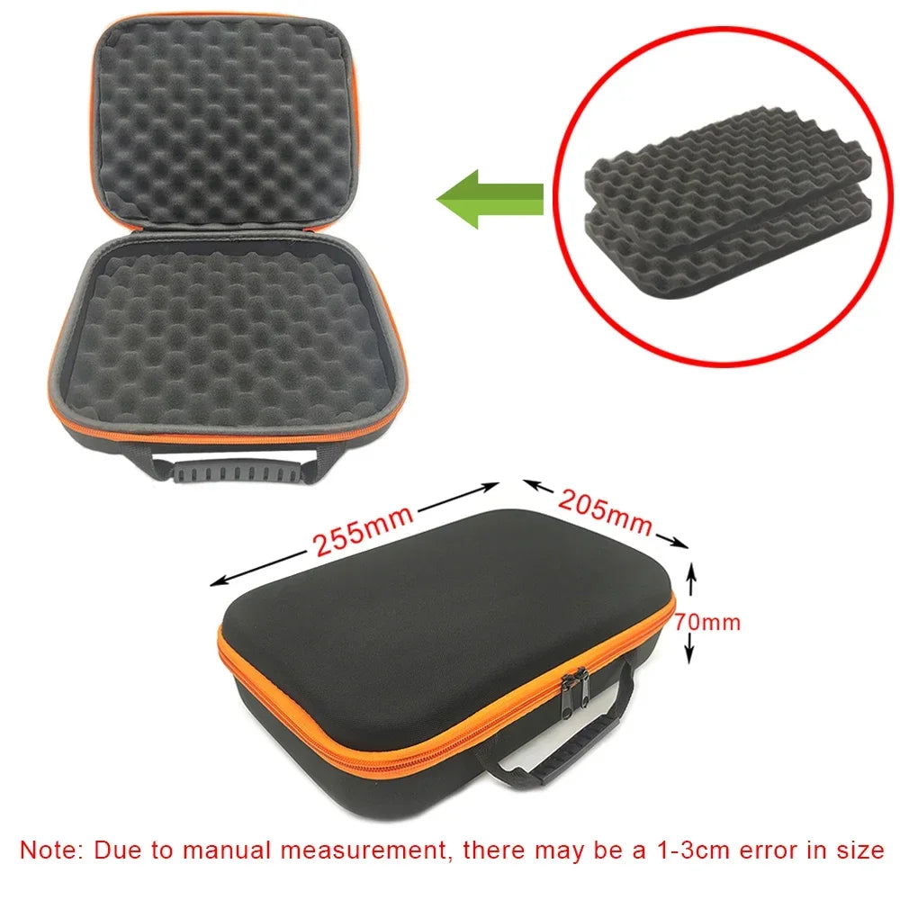Watch Carry Case Shockproof Box Watch Storage Bags Organizer Protective Canvas EVA Hard Shell Zipper Tool Case