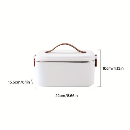 [Portable Electric Lunch Box] 2-in-1 1.8L Electric Lunch Box | Portable Food Heater for Car and Home Use - Kitchen Accessories