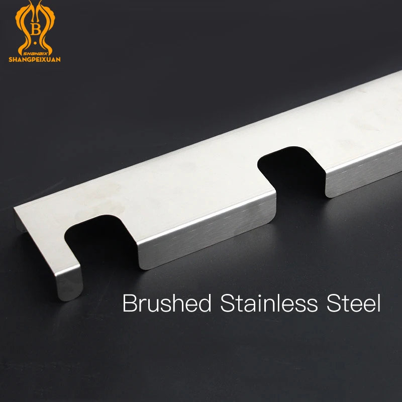 SHANGPEIXUAN Pizza Peel Wall Rack Brushed Stainless Steel Pizza Peel Wall Mounted Hanger Heavy Duty Pizza Shovel Holder Rack