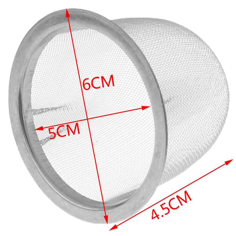Reusable Diameter 5-9.5CM Stainless Steel Mesh Tea Infuser Strainer Teapot Tea Leaf Spice Filter Drinkware Kitchen Accessories