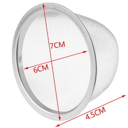 Reusable Diameter 5-9.5CM Stainless Steel Mesh Tea Infuser Strainer Teapot Tea Leaf Spice Filter Drinkware Kitchen Accessories