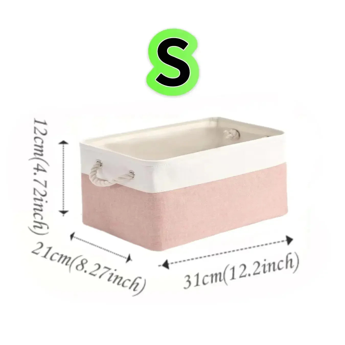 Multi-function Foldable Sundries Storage Basket Foldable Splicing Storage Box With Handle for Clothing Underwear Socks Organizer