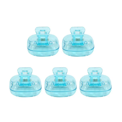 5PCS Travel Toothbrush Head Covers Toothbrush Protector Cap Brush Pod Case Protective Portable Plastic Clip For Household Travel