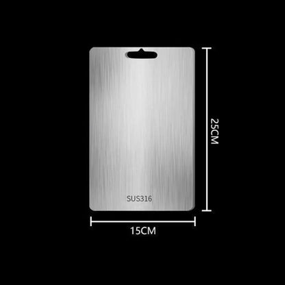 Thickened Stainless Steel Cutting Board Antibacterial and Mildew-proof Household Cutting Board Kitchen Kneading Dough Board