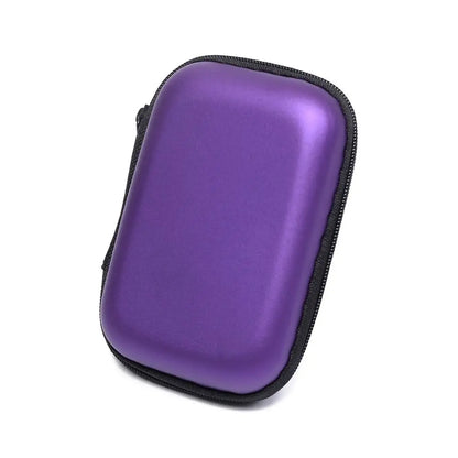 Mini Cable Organizer Memory Card Case Headphone Headset Accessories Carry Pouch Storage Box Coin Purse Earphone Bag