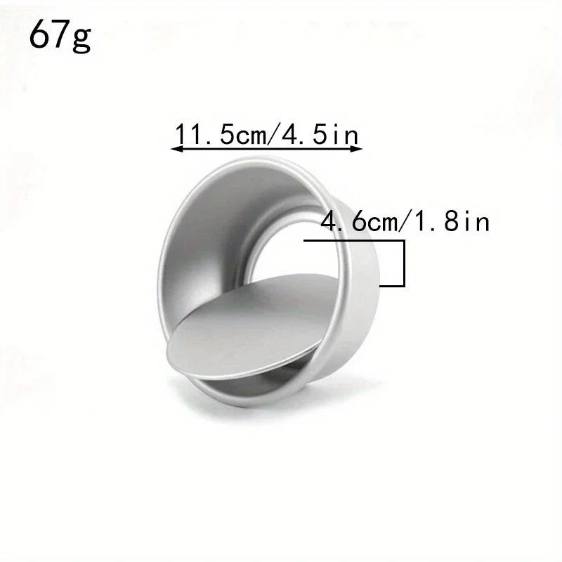 Non-Stick Round Removable Bottom Cake Pan Easy Release High Lift Cake Mold One,Model Chiffon Cake, Wedding, Small Party Baking