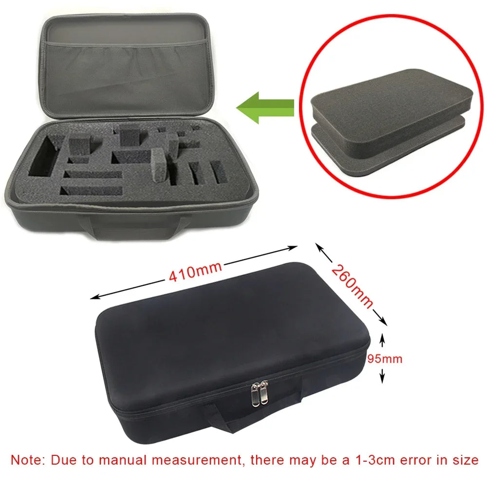 Watch Carry Case Shockproof Box Watch Storage Bags Organizer Protective Canvas EVA Hard Shell Zipper Tool Case