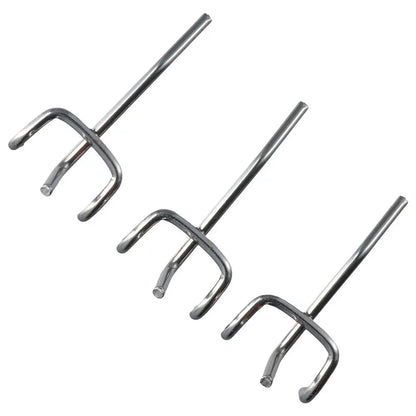 50pcs Perforated Panel Holder Goods Shelf Display Hooks Pegboard Hooks Retail Shop Peg Storage Racks