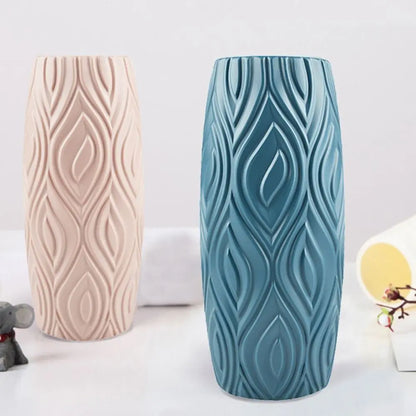 Shatterproof Plastic Vase For Home Decor Nordic Flower Pot Home Living Room Decoration Flower Vase For Flowers Home Decoration