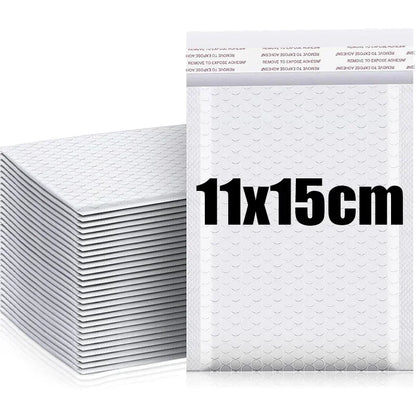 100/10Pc Plastic Bubble Envelopes Bag Waterproof Foam Adhesive Self Seal Packing Bag Mailers Shipping Envelope Storage Organizer