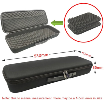 Watch Carry Case Shockproof Box Watch Storage Bags Organizer Protective Canvas EVA Hard Shell Zipper Tool Case