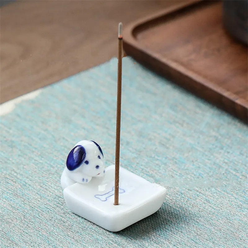 Creative Home Decor Backflow Stick Incense Holder Ceramic Censer Home Decoration Use In Home Teahouse