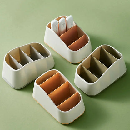 Desktop Organizer for Remote Controls, Phones&Office Supplies - Durable  Storage Box with Non-Slip Base - Ideal for Home, Hotel
