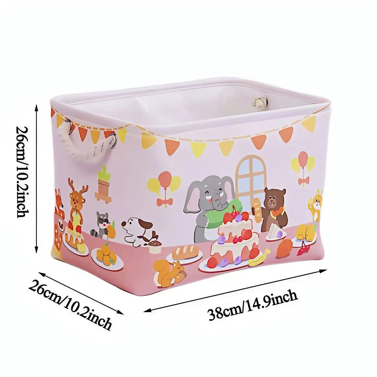 Multi-function Foldable Sundries Storage Basket Foldable Splicing Storage Box With Handle for Clothing Underwear Socks Organizer