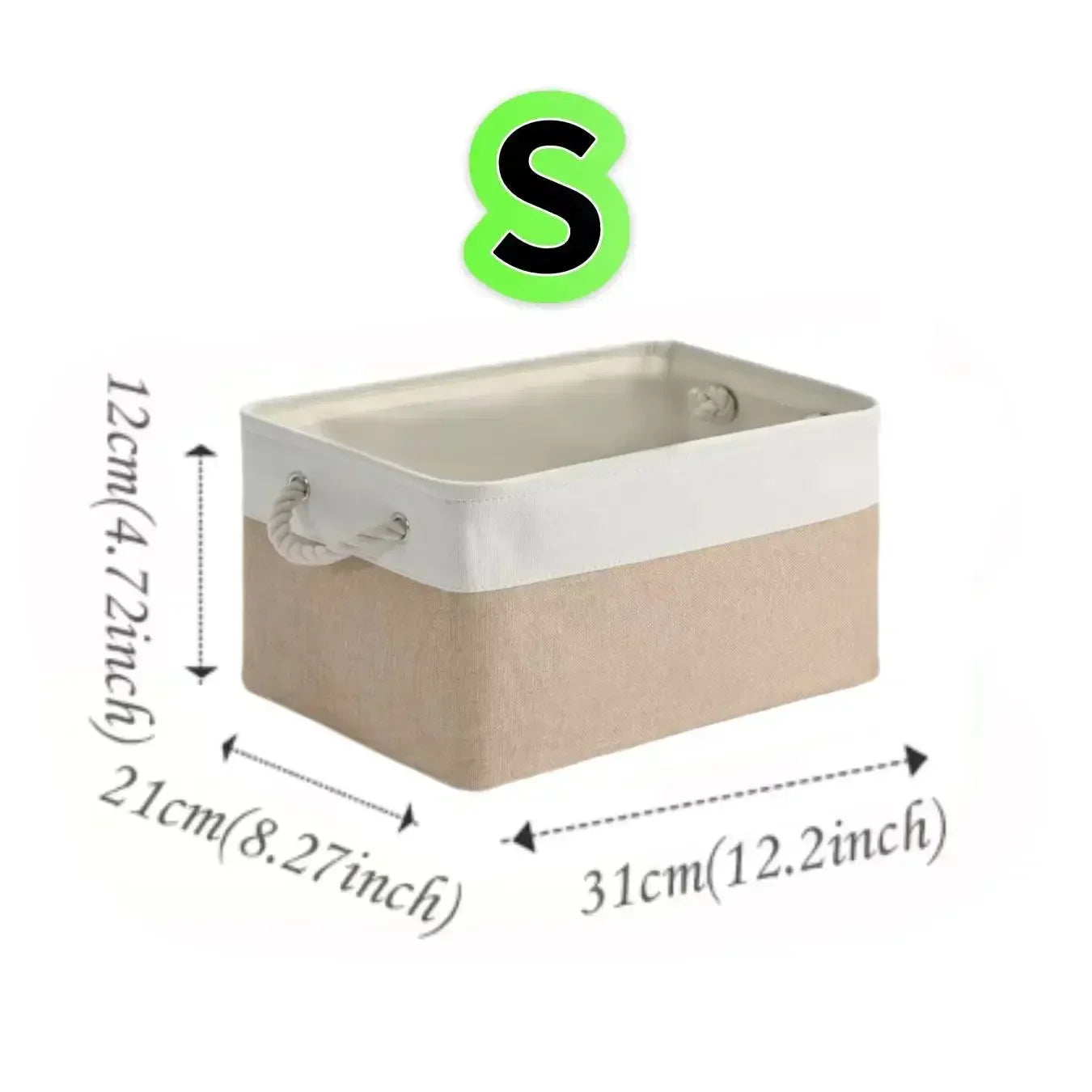 Multi-function Foldable Sundries Storage Basket Foldable Splicing Storage Box With Handle for Clothing Underwear Socks Organizer