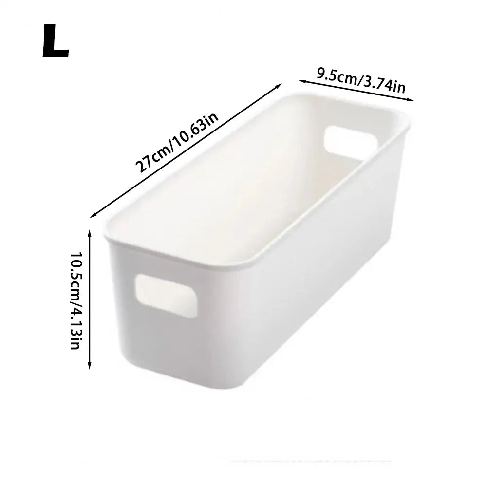 New Stackable Desktop Storage Box Large Capacity Coverless Storage Drawer Kitchen Organizer Bin