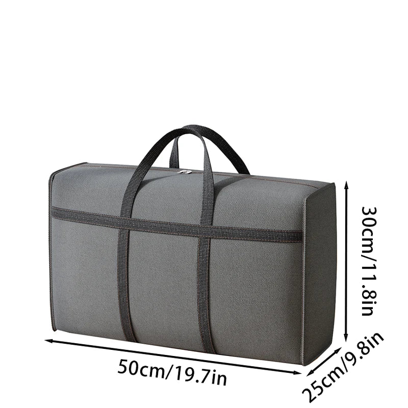 1pc Oxford cloth wardrobe storage bag Heavy duty tote bag cotton quilt storage bag Clothing moving bag