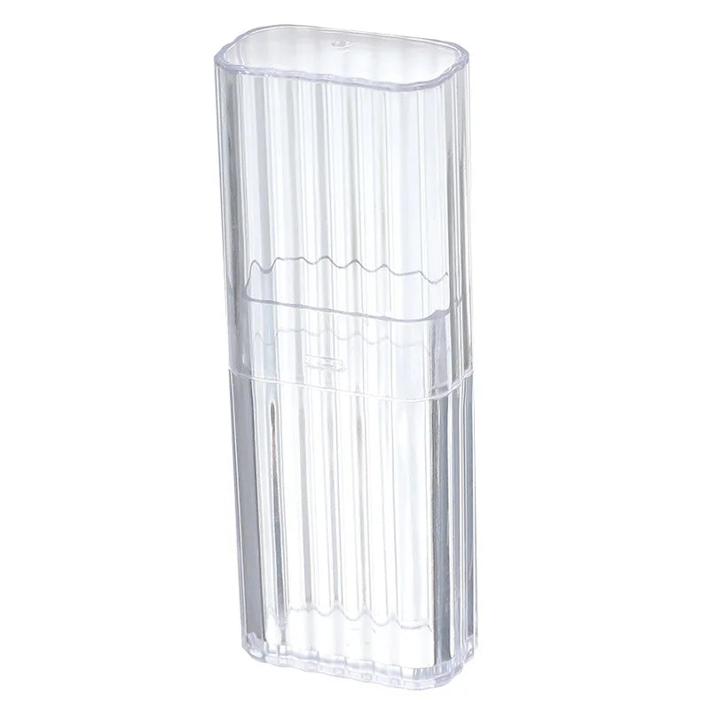Cotton Swab Jar Cotton Swab Holder Cotton Swab Dispenser with Lid Plastic Ear Stick Swabs Holder Bathroom Storage Jars