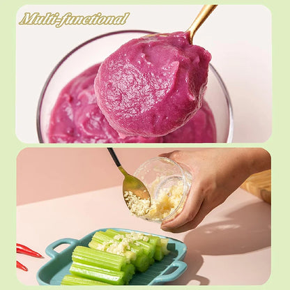 Electric Mini Garlic Mincer USB Vegetable Onion Chopper Portable Small Food Processor for Ginger Chili Vegetables