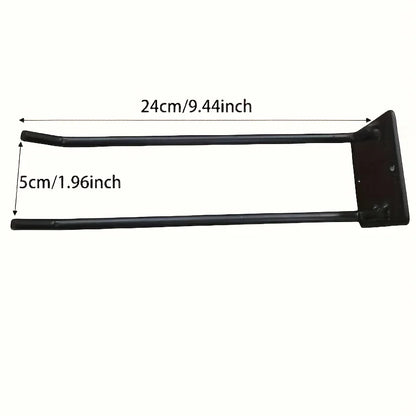 Iron-made Gardening Hanging Holder Garage Wall Mount Hook Heavy Duty Storage Supportor Shovel Rake Broom Supporting Parts