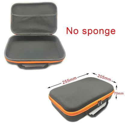 Shockproof Tools Case With Foam Waterproof EVA Storage Bags Hard Zipper Bag For Drill Tool Kit Carry Case Box For Camera