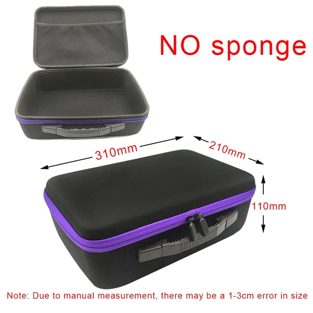 Watch Carry Case Shockproof Box Watch Storage Bags Organizer Protective Canvas EVA Hard Shell Zipper Tool Case