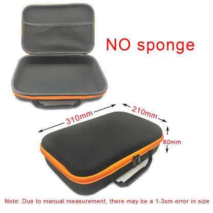Hard Watch Storage Box Tool Storage Bag Canvas EVA Organizer Shockproof Sponge Carry Case Shell Zipper Protective Box