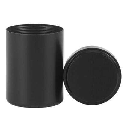 1x Silver Airtight Proof Container Alumainum Herb Stash Metal Sealed Can Tea Jar