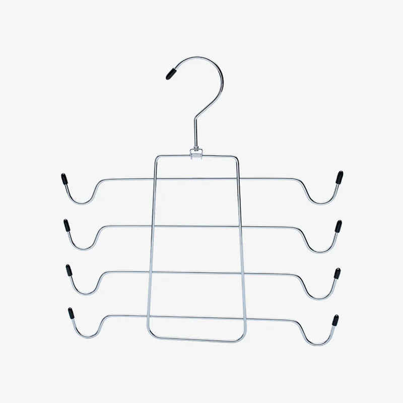 1/3PCS Multilayer Metal Hanger Wardrobe Organizer Storage Lingerie Hanger Foldable Multilayer Hanger for Woman Camisole Bra Belt
