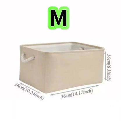 Multi-function Foldable Sundries Storage Basket Foldable Splicing Storage Box With Handle for Clothing Underwear Socks Organizer