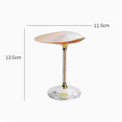Ahunderjiaz-Natural Conch Scallop Shell Glasses, Light Luxury Decorative Ornaments, Kitchen Drinkware Set, Home Decoration