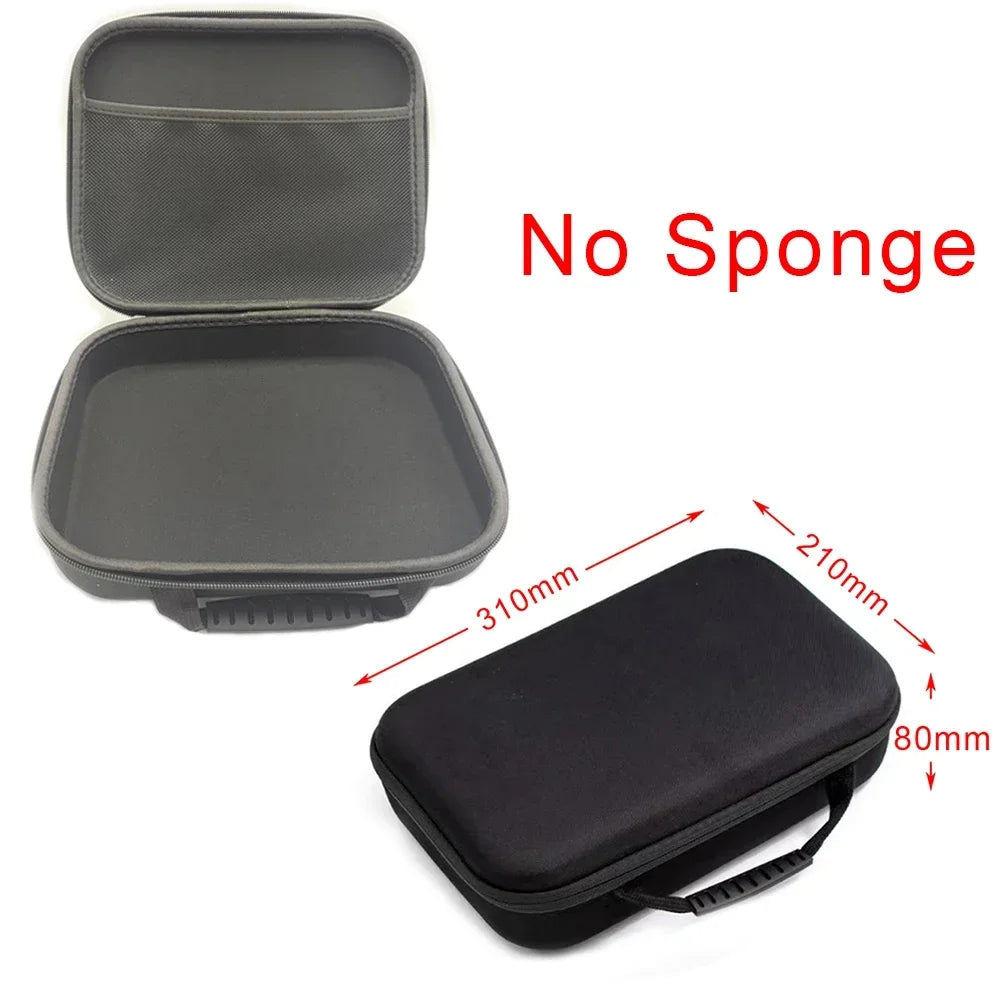 Shockproof Tools Case With Foam Waterproof EVA Storage Bags Hard Zipper Bag For Drill Tool Kit Carry Case Box For Camera
