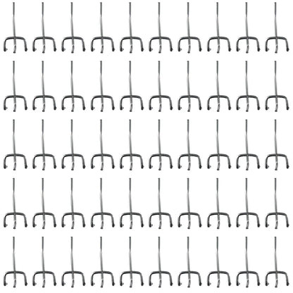 50pcs Perforated Panel Holder Goods Shelf Display Hooks Pegboard Hooks Retail Shop Peg Storage Racks