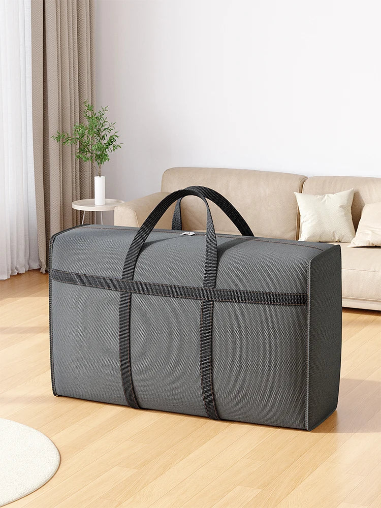 1pc Oxford cloth wardrobe storage bag Heavy duty tote bag cotton quilt storage bag Clothing moving bag