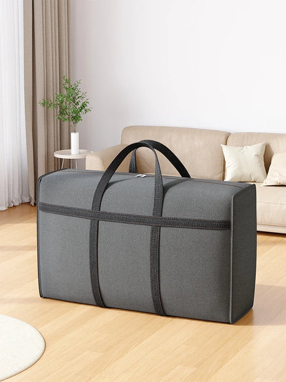 1pc Oxford cloth wardrobe storage bag Heavy duty tote bag cotton quilt storage bag Clothing moving bag
