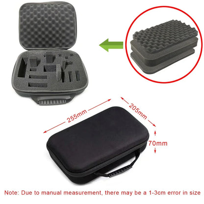 Watch Carry Case Shockproof Box Watch Storage Bags Organizer Protective Canvas EVA Hard Shell Zipper Tool Case