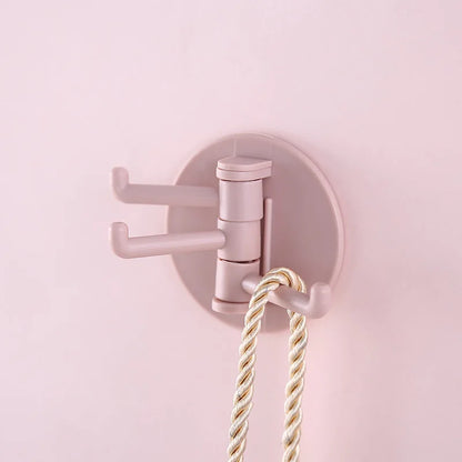 Strong Self Adhesive Wall 4 Hook Strong Without Drilling Key Holder Door Kitchen Towel Hanger Hooks Home Storage Accessories