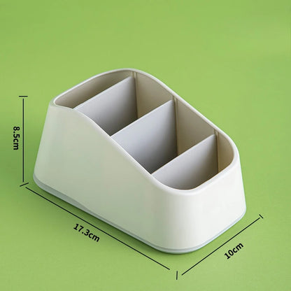Desktop Organizer for Remote Controls, Phones&Office Supplies - Durable  Storage Box with Non-Slip Base - Ideal for Home, Hotel