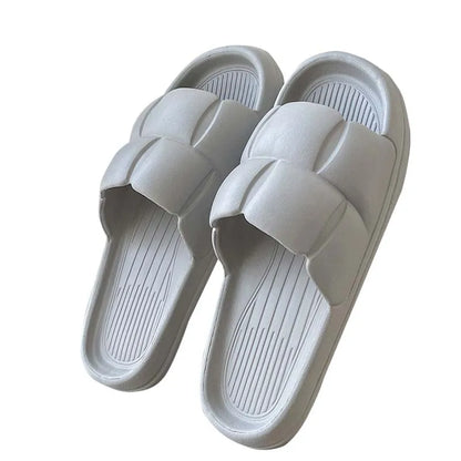Home Summer Slippers Sandals Home Bathroom Bath Breathable Lightweight Non-slip Soft Indoor Home EVA Men and Women