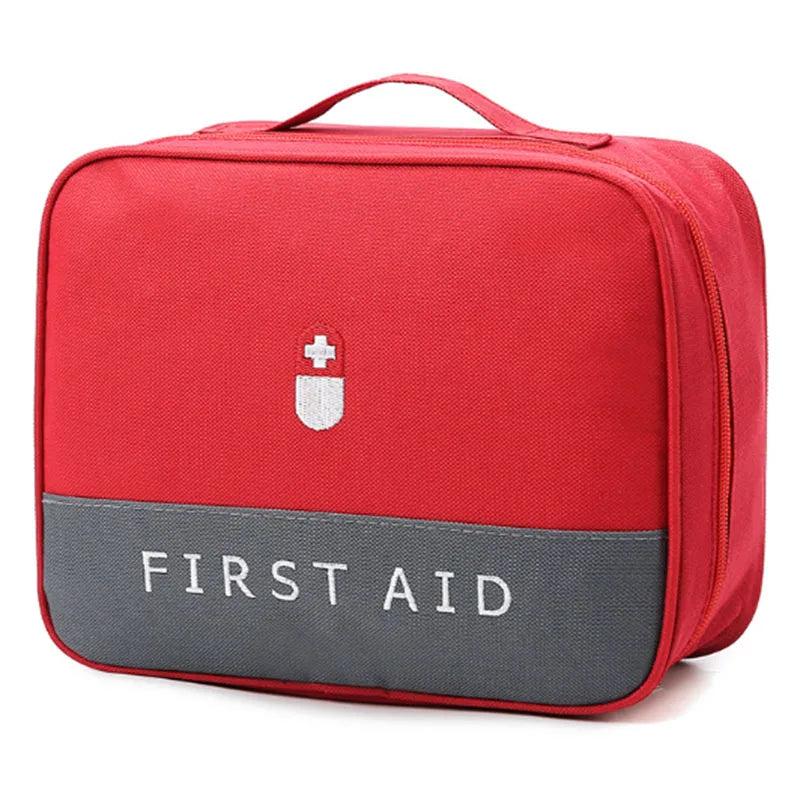 Portable Medicine Bag Travel First Aid Kit Medicine Storage Survival Kit Box Outdoor Emergency Camping