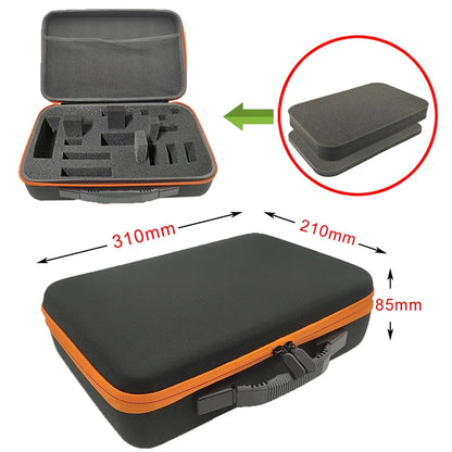 Hard Watch Storage Box Tool Storage Bag Canvas EVA Organizer Shockproof Sponge Carry Case Shell Zipper Protective Box