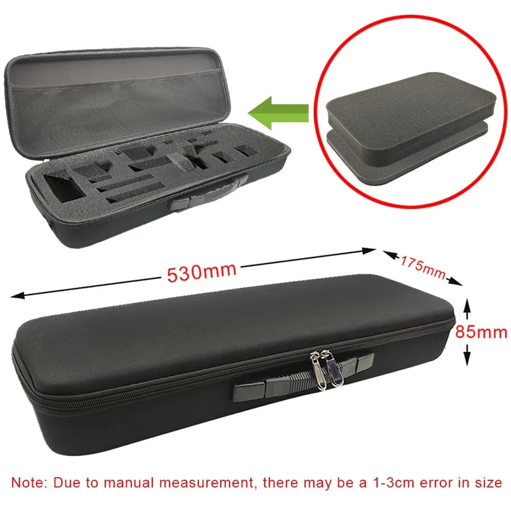 Watch Carry Case Shockproof Box Watch Storage Bags Organizer Protective Canvas EVA Hard Shell Zipper Tool Case