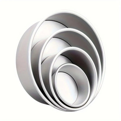 4-12 inch Aluminum Round Cake Bakeware solid bottom Chiffon  die for aluminum alloy Home baking cake mold pan cake tin