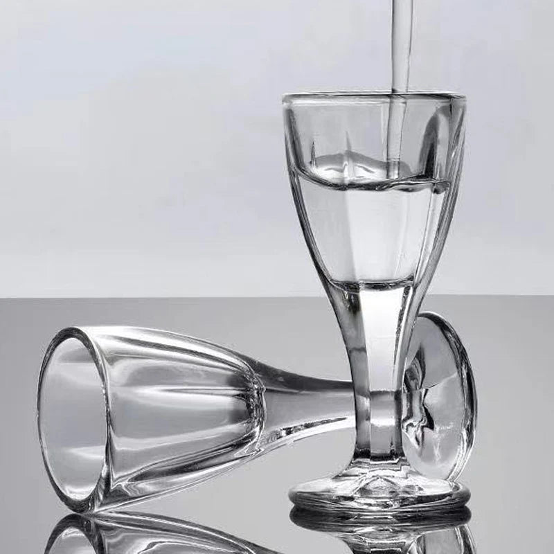 Wholesale 10ML X 6PCS/set Creative Transparent Household Small Wine Glass Liquor Spirit Glass Cup