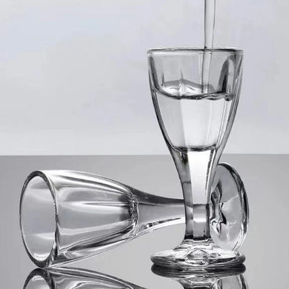 Wholesale 10ML X 6PCS/set Creative Transparent Household Small Wine Glass Liquor Spirit Glass Cup