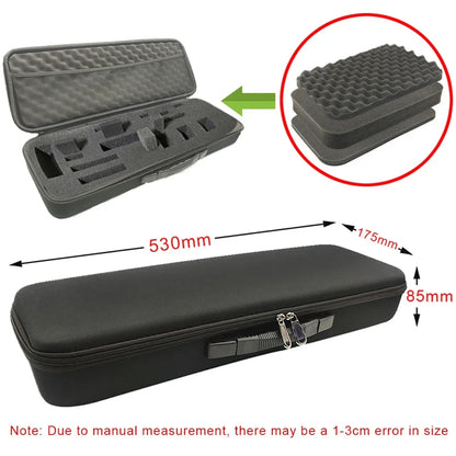 Watch Carry Case Shockproof Box Watch Storage Bags Organizer Protective Canvas EVA Hard Shell Zipper Tool Case